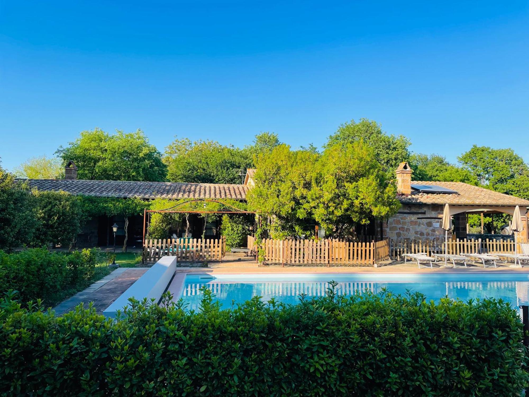 Agriturismo Eco-Bio Villa Vacasio Pitigliano Exterior photo